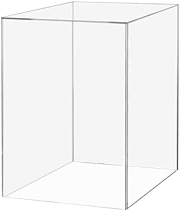Acrylic Display Case for Collectibles 10x10x15 No Assembly Required