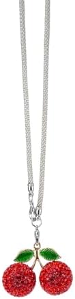 Bling Cherry Car Decor Hanging Ornament
