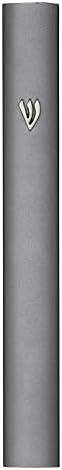 AS Mezuzah Case in Silver Shin Design