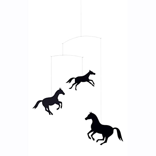 Flensted Mobiles Horse Hanging Nursery Mobile 18 Inches