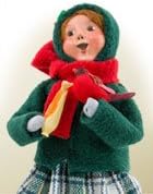 Byers Choice Family with Cardinals Figurine 111G