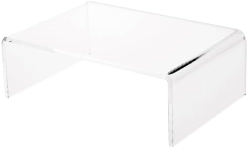 Plymor Clear Acrylic Display Riser 3x9x6 Inches