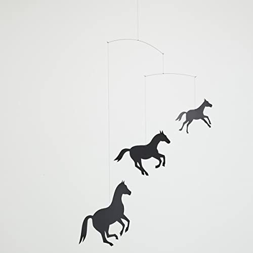 Flensted Mobiles Horse Hanging Nursery Mobile 18 Inches