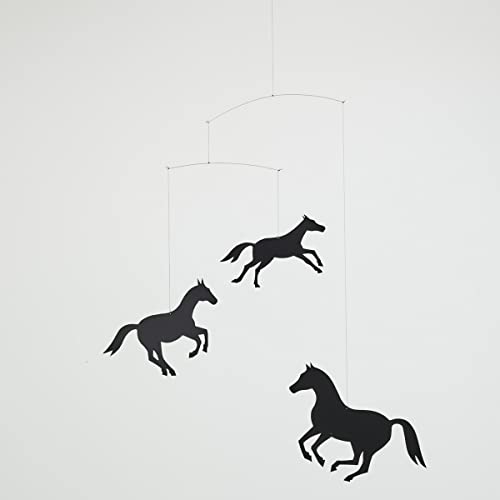 Flensted Mobiles Horse Hanging Nursery Mobile 18 Inches