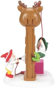Department 56 Perfect Spezimen Reindeer Figurine - 47 Inch Handcrafted Porcelain