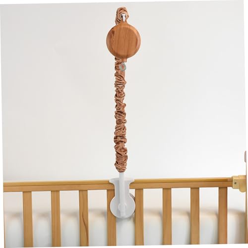 Baby Crib Mobile 26 Inch Safe Wood Grain Imitation Decor