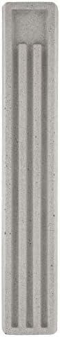 AS Mezuzah Modern Cement Case 7 Inches