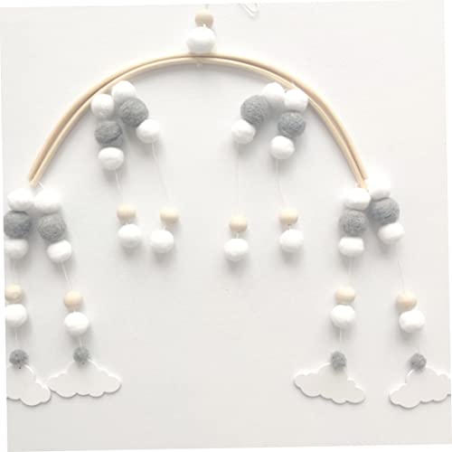 Wooden Bead Wind Chime Baby Crib Mobile Hanging Decor