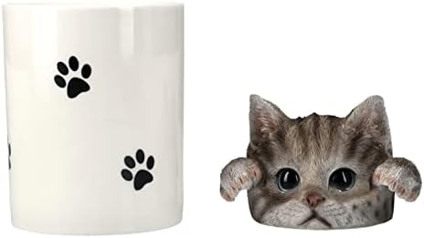 Pacific Giftware Grey Cat Treat Storage Jar