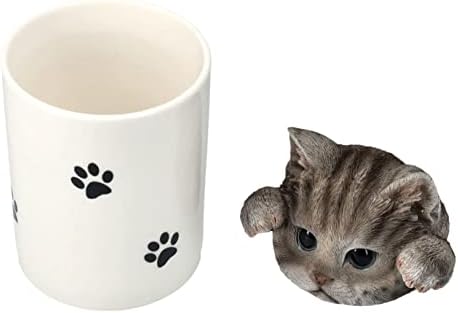 Pacific Giftware Grey Cat Treat Storage Jar