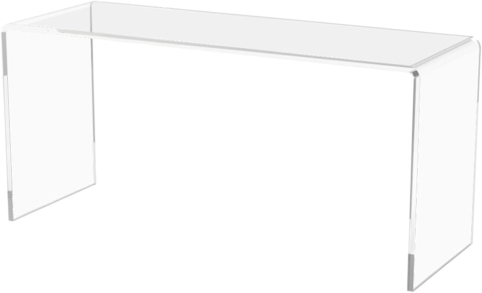 Clear Acrylic Riser 13 Inch Wide by 45 Inch Deep