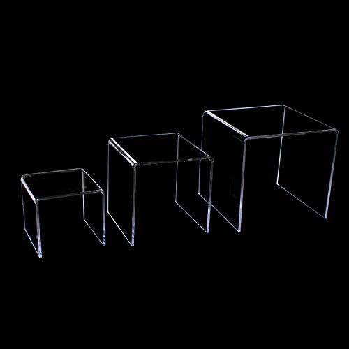 Super Z Outlet Acrylic Riser Set Three Sizes