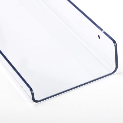 RLAVBL 7 Pack Acrylic Floating Shelves for Home Storage