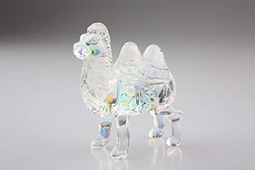 ZYEER Crystal Camel Figurine Decor Ornament