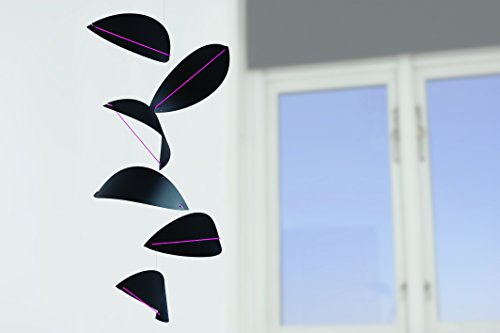 Flensted Mobiles 150s Kites Black Mobile 80x38cm