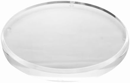 CiaoHER Clear Acrylic Disc Display Riser 10 Inch