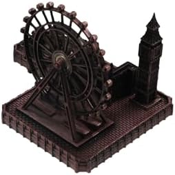 Retro London Eye Big Ben Tower Bridge Statue