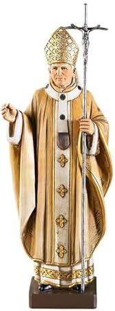 Catholic Saints Figurine - Saint John Paul II 925 Inch Toscana Collection