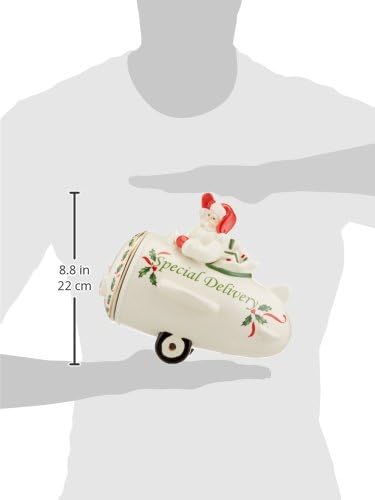 Lenox 863640 Holiday Airplane Cookie Jar 1