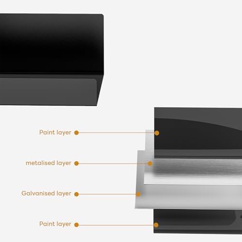 4 Pack Gold Metal Floating Wall Shelves for Decor