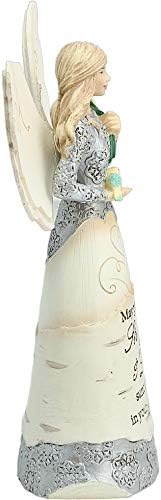 82348 Strength and Healing Angel Figurine 65 Inch White