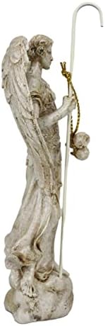 Ebros Ivory Painted Saint Raphael Figurine 5 Inch Tall