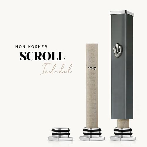 SURI Self-Stick Mezuzah with Scroll for Door