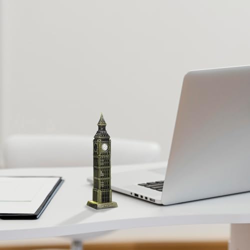 VICASKY Big Ben Metal Building Decorative Statue