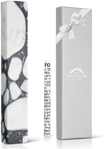 AS Mezuzah Case with Engraved Shin Design