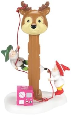 Department 56 Perfect Spezimen Reindeer Figurine - 47 Inch Handcrafted Porcelain
