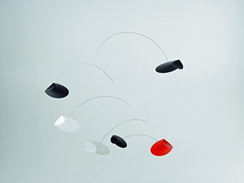 Flensted Flying Saucers II Hanging Mobile - 34 Inches Plastic