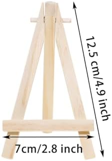 Shapenty Wooden Easel Stand for Tabletop Display 10PCS 49 Inch