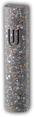 MUNDO JUDAICO Mezuzah Case 12CM Light Gray