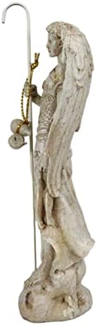 Ebros Ivory Painted Saint Raphael Figurine 5 Inch Tall