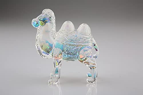 ZYEER Crystal Camel Figurine Decor Ornament
