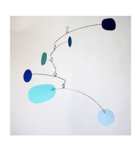 Am I Blue Mobile Hanging Art Sculpture Metal