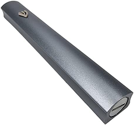Talisman4u Gray Aluminum Mezuzah with Scroll 3D Metal Shin Decor