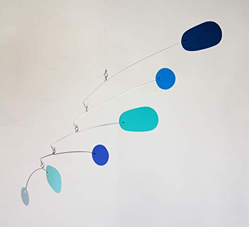 Am I Blue Mobile Hanging Art Sculpture Metal