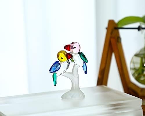 HD Butterfly Bird Crystal Figurine Set