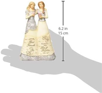 Best Friends Fill Our Lives with Love Laughter 6 Inch Collectible Angel Figurine