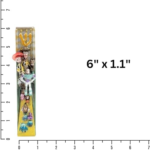 Handmade Toy Movie Mezuzah Case for Jewish Kids Room