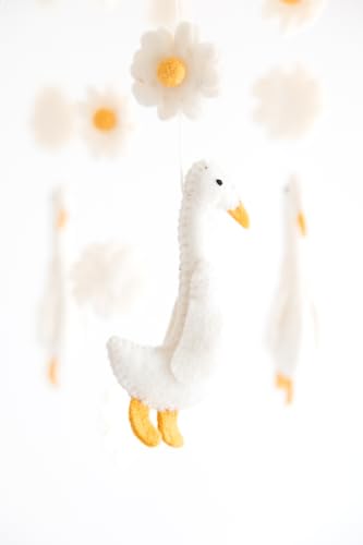 Nivas Duck and Daisy Mobile - 100 Wool Felt