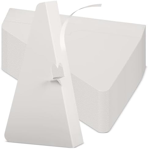 100 PCS 7 Inch Self Stick Cardboard Easel Backs for Display