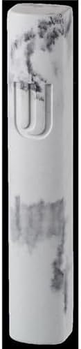 White Marble 12 cm Mezuzah for Home Decor