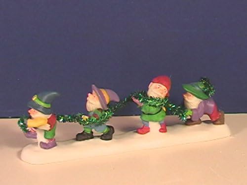 Department 56 North Pole Village Tangled in Tinsel Figurine
