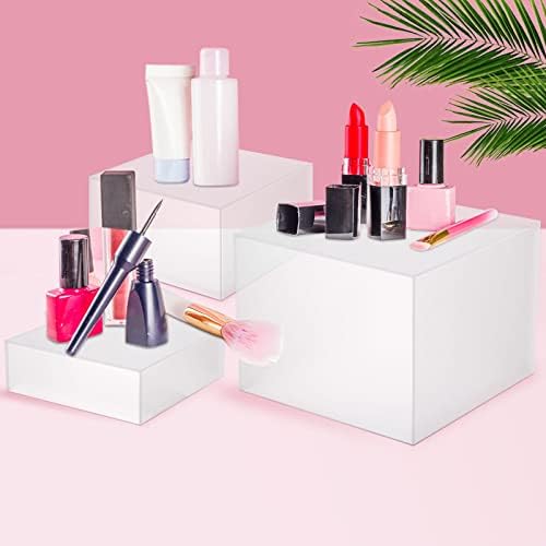 Tuanse 6 Pcs Acrylic Buffet Risers Display Stands