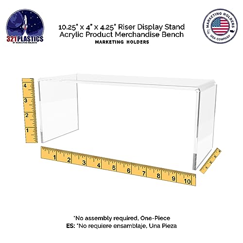 Clear Acrylic Riser Display Stand for Merchandise 1