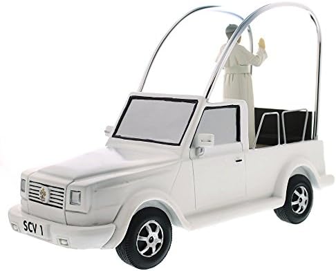 Roman Musical Popemobile with Rotating Pope