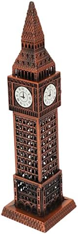 Small Big Ben Figurine 7 Inch Metal Wall Decor
