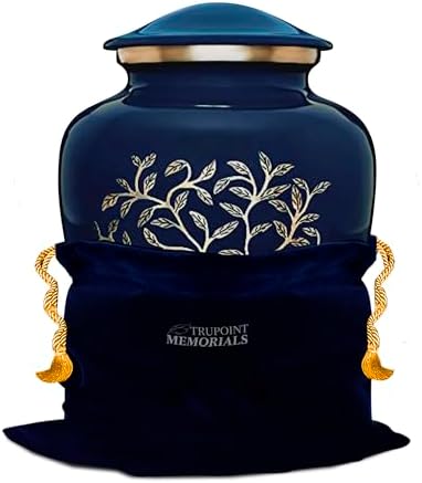 Trupoint Memorials Cremation Urn Blue Tree of Life